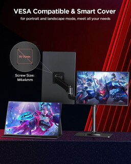 Foto 6 | Monitor Portátil Uperfect, 16 Pulgadas, 2560 X 1600, Hdr, 144 Hz