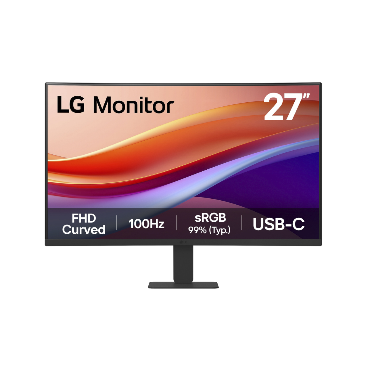 Foto 2 pulgar | Monitor Lg 27u421a-b 27'' Curvo Fhd 100hz
