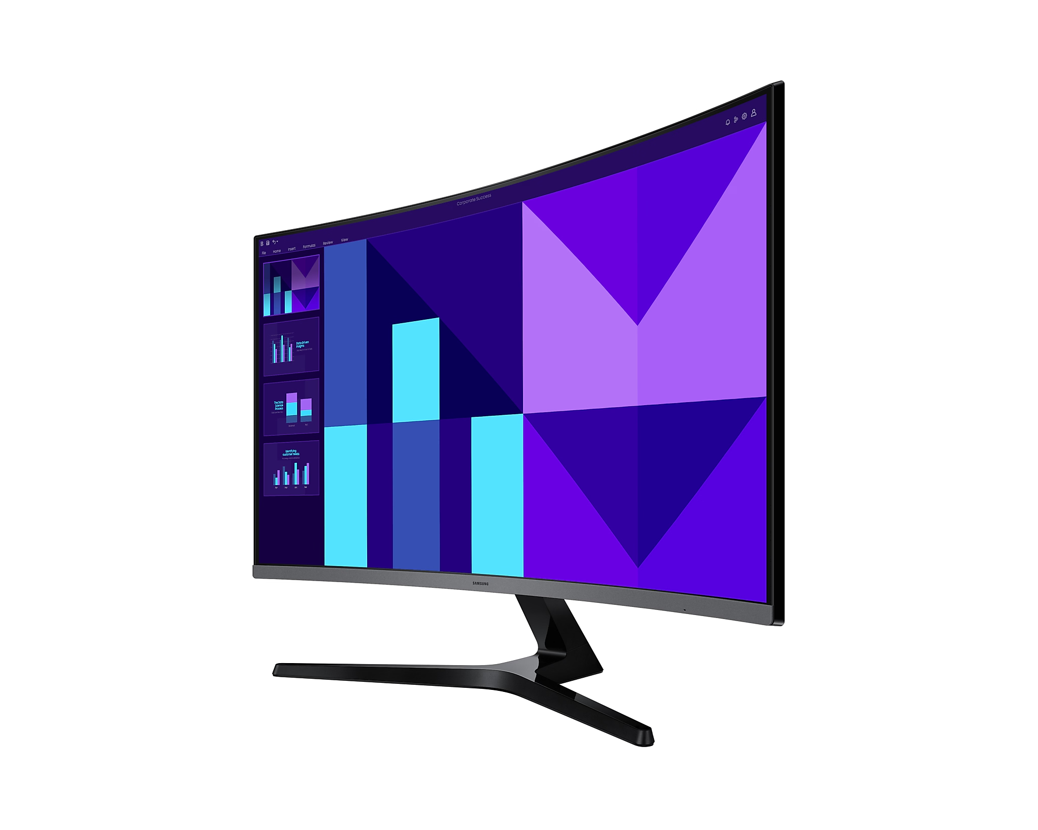 Foto 3 pulgar | Monitor Samsung 32'' Curvo 4ms 100hz Full Hd Va Hdmi Ls32d390galxzx