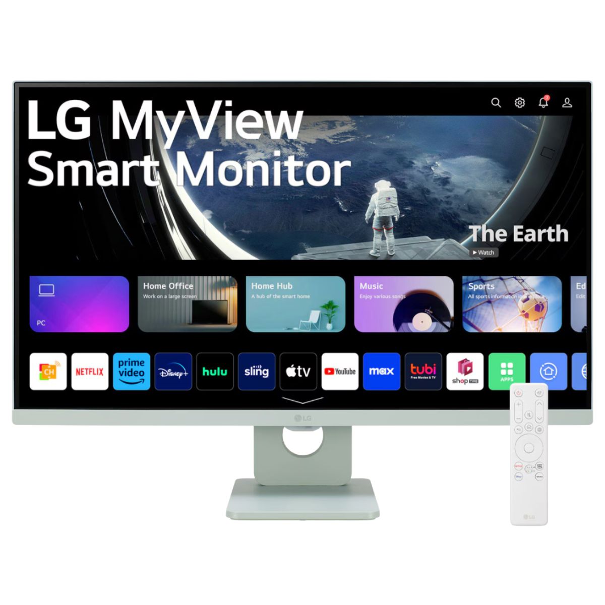 Foto 1 | Monitor Inteligente Myview 27'' Full Hd Verde Lg 27sr50f-g​