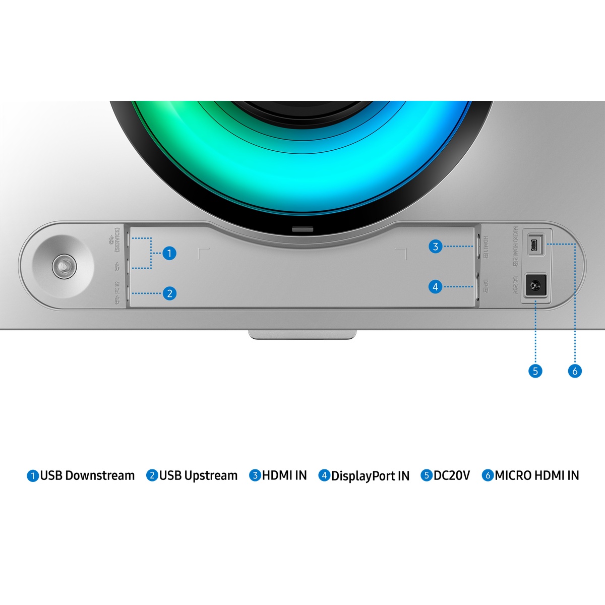 Foto 5 pulgar | Monitor Gamer Samsung 49'' Odyssey Oled G93sc Dqhd 240hz