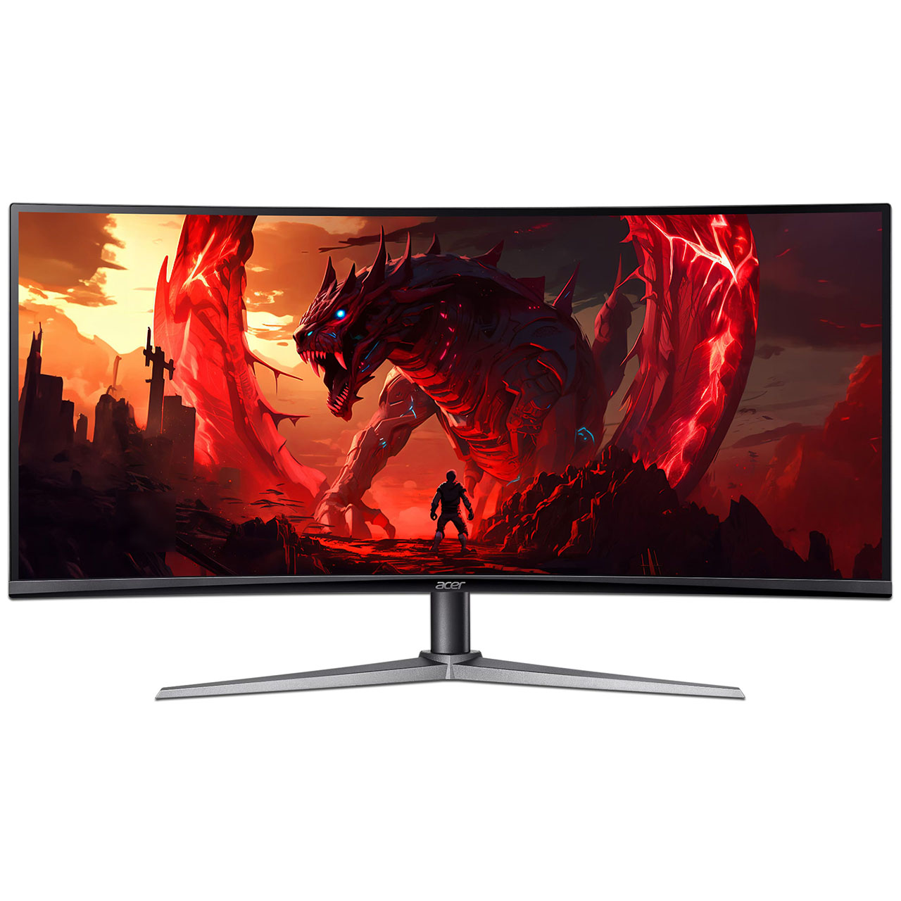 Foto 2 pulgar | Monitor Gamer Curvo Acer Nitro Gaming Ultrawide De 34''  180 Hz  1ms