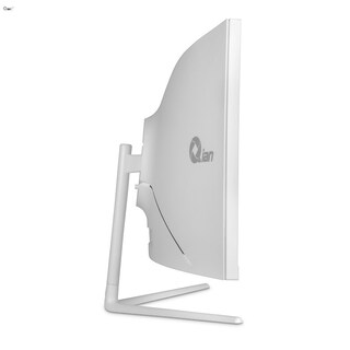 Foto 4 | Monitor Curvo Qian QMC-VA30-01 color Blanco Ultra Wide FHD 1080p 30''