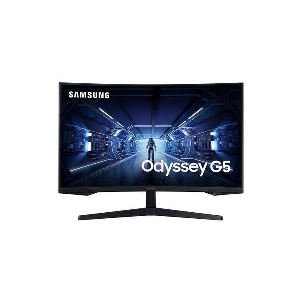 Foto 2 pulgar | Monitor Curvo Samsung Odyseey G5 color Negro