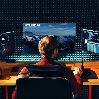 Foto 5 | Monitor De Oficina Hyundai Hy View 22'', Va 1920x1080p, 60hz, Gtg 5ms