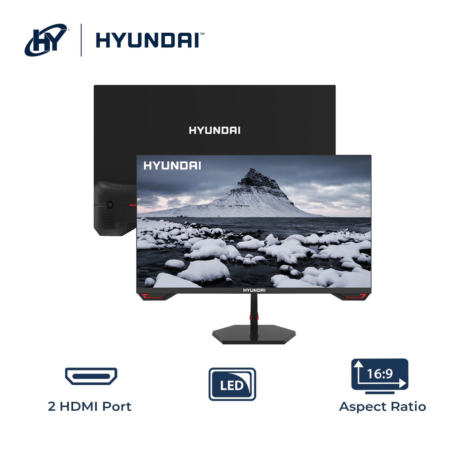 Foto 4 pulgar | Monitor De Gaming Hyundai Hy View 27'', Ips 2560x1440p, 200hz, 1ms (mprt), Gtg 4ms, Od 1ms