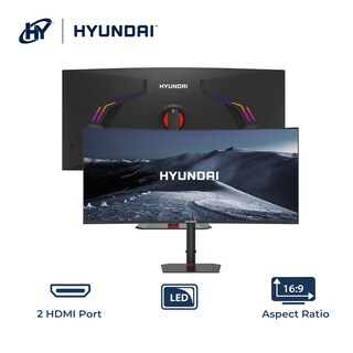 Foto 3 | Hy View, 34” Curved Gaming Monitor R1000, 3440x1440p, 180hz, 1ms(mprt),gtg 4ms,od 4ms