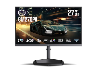 Foto 1 | Monitor 27'' Cooler Master Cmi-gm27qpa-us Adaptive Sync Quad Hd 240hz Ips Dp Hdmi Color Negro