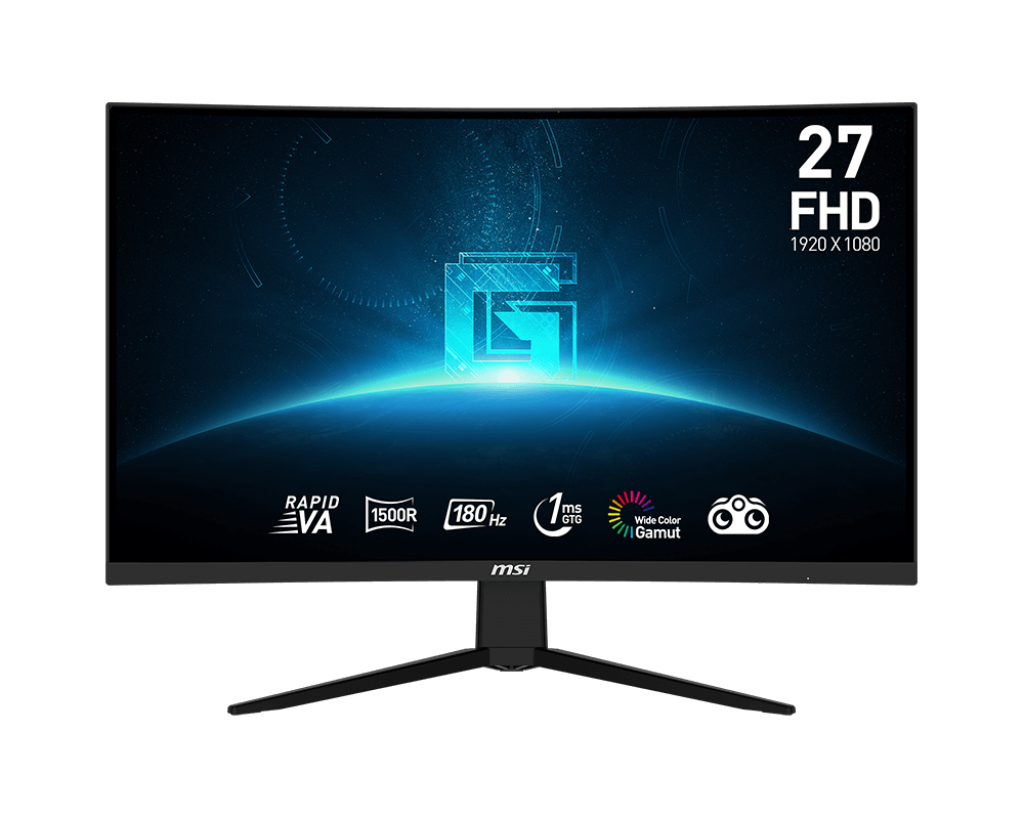 Monitor Msi 27'' Gaming G27c3f 1ms 180hz Fhd Curvo Hdmi Dp G27c3f