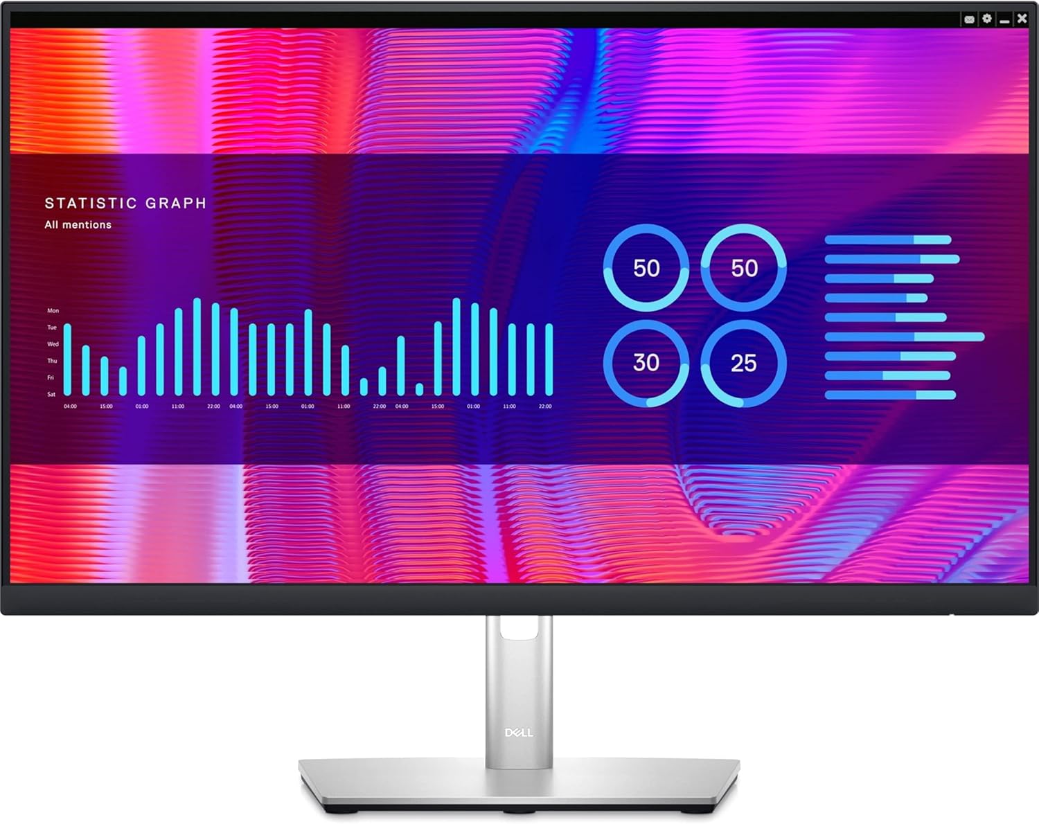 Foto 4 pulgar | Dell P2423de Monitor Qhd Wled Lcd De 23.8''  Plata