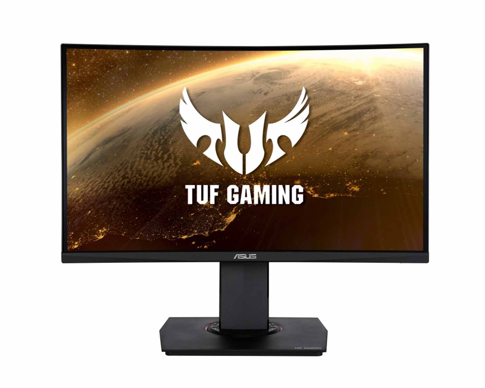 Foto 2 pulgar | Monitor Asus VG24VQ 24'' Curvo Tuf Gaming 1ms Bocinas Giratorio Freesync Hdmi Dp