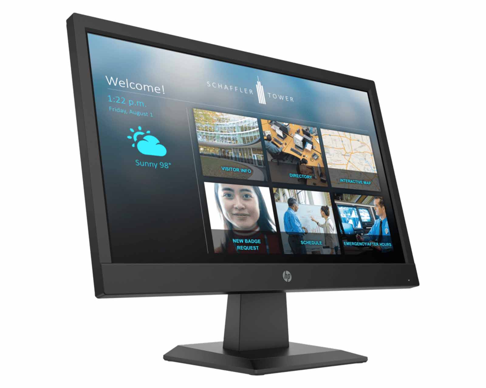 Foto 4 pulgar | Monitor HP P19b G4 18.5 Pulgadas color Negro