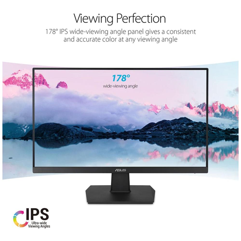 Foto 5 pulgar | Monitor Gamer 27 Asus VA27EHE color Negro 5MS 75HZ Full HD IPS LED HDMI VGA Adaptive-Sync