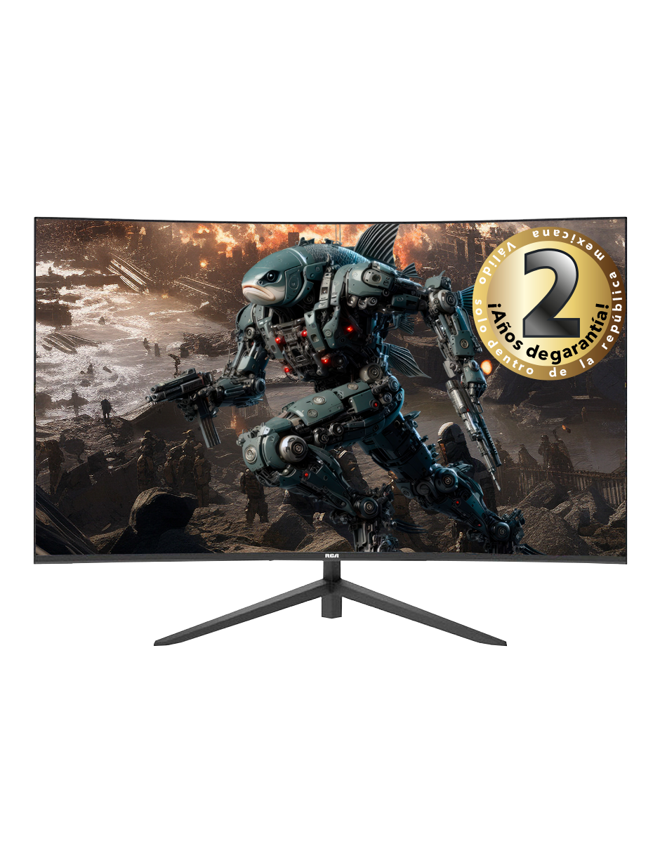 Monitor Curvo 27” RCA MC27 color Negro para PC Gaming 165HZ $4,399