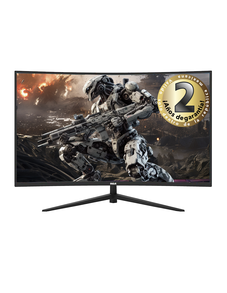 Monito Curvo 32” Rca Para Pc Gaming, 165hz