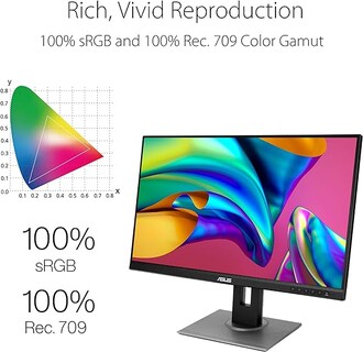 Foto 2 | Monitor Asus ProArt 27'' PA278QV HDMI DVI-D Mini DP Negro
