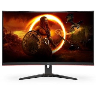 Foto 1 | Monitor Gamer Curvo 31.5 Aoc 0.5ms 240hz Full Hd Va Wled Hdmi Freesync C32g2ze