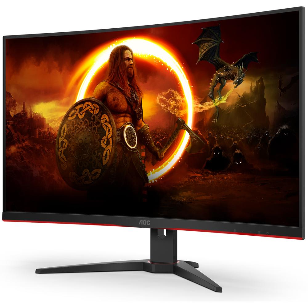 Foto 3 | Monitor Gamer Curvo 31.5 Aoc 0.5ms 240hz Full Hd Va Wled Hdmi Freesync C32g2ze