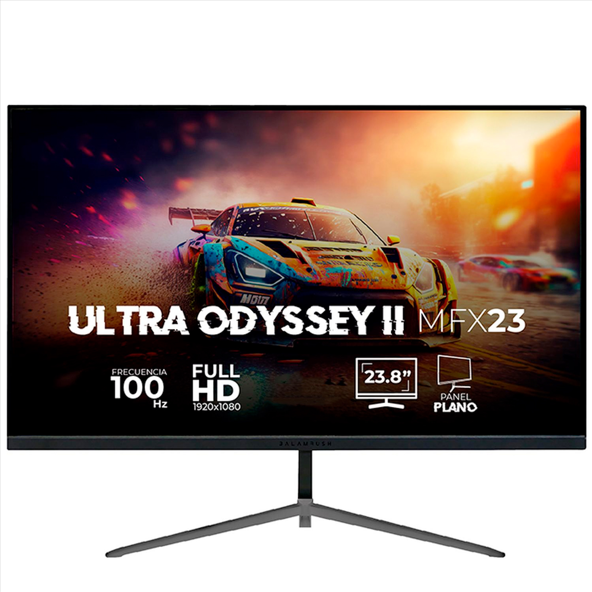 Foto 2 pulgar | Monitor Gamer 23.8 Balam Rush Negro Ultra Odyssey II Mfx23 1ms 100hz Full Hd Ips Led Hdmi Br-938358