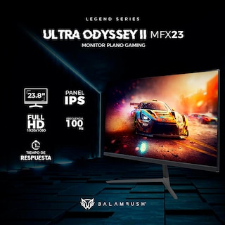 Foto 2 | Monitor Gamer 23.8 Balam Rush Negro Ultra Odyssey II Mfx23 1ms 100hz Full Hd Ips Led Hdmi Br-938358
