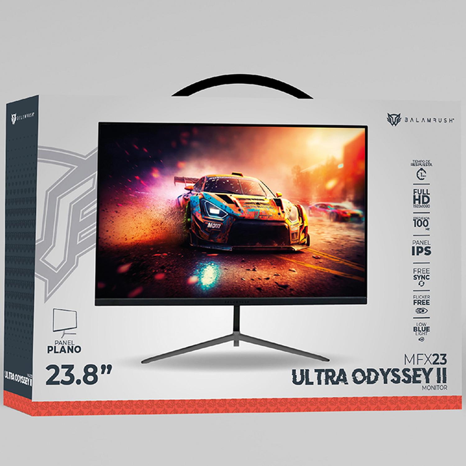 Foto 6 pulgar | Monitor Gamer 23.8 Balam Rush Negro Ultra Odyssey II Mfx23 1ms 100hz Full Hd Ips Led Hdmi Br-938358