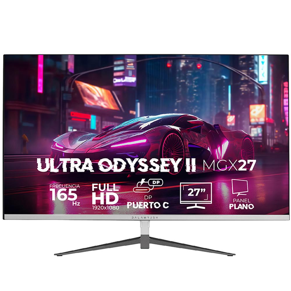 Foto 2 pulgar | Monitor Gamer 27 Balam Rush Ultra Odyssey Ii Mgx27 1ms 165hz Full Hd Va Led Usb-c Br-938303 Color Blanco