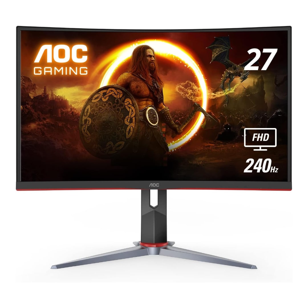 Monitor Curvo Aoc C27G2Z Negro 27'' FHD 1080p $6,818