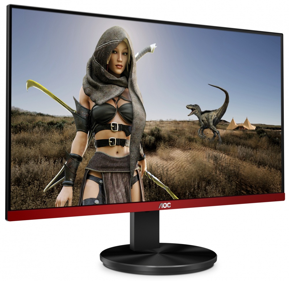 Foto 5 pulgar | Monitor Gamer Aoc G2490vx Led 23.8'' Full Hd Freesync Premium 144hz Hdmi Negro/rojo