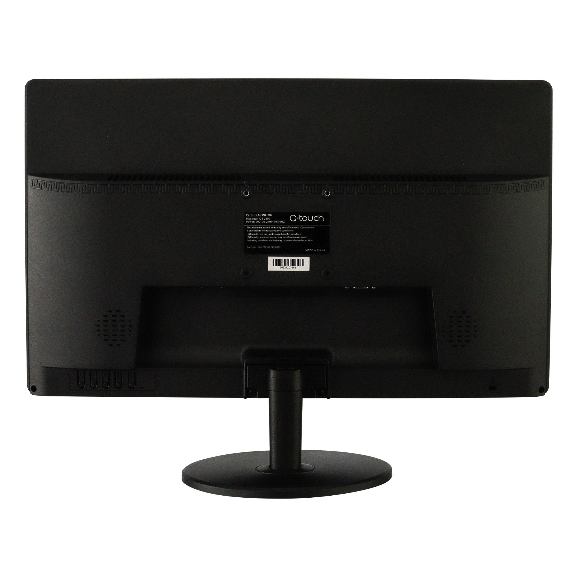 Foto 4 pulgar | Monitor Qtouch 22 Led 75hz Vga Hdmi Qt-2200 Negro