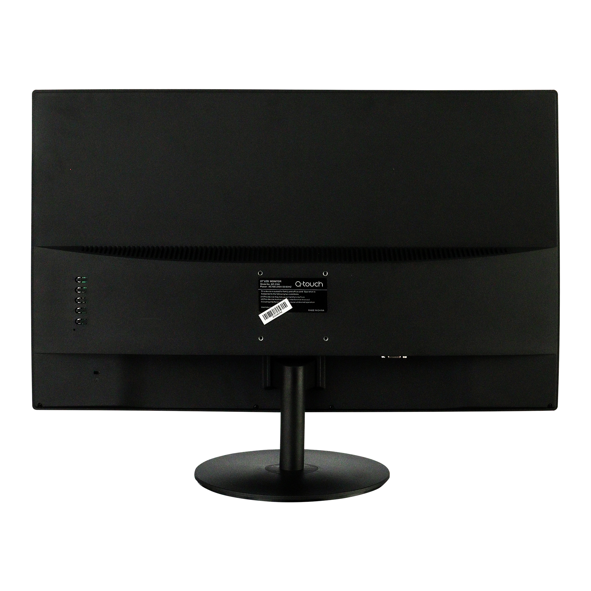 Foto 4 pulgar | Monitor Led 27'' Q-Touch QT-2700 Full HD HDMI VGA Negro