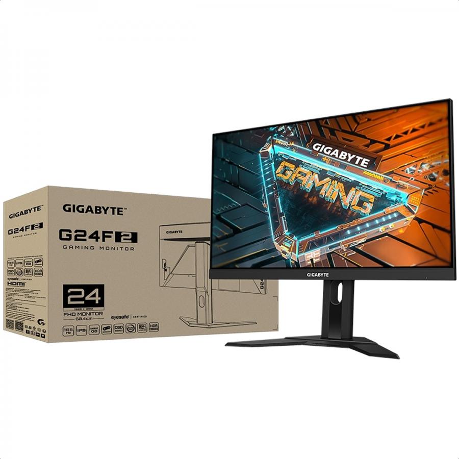 Foto 8 pulgar | Monitor Gamer 23.8 Gigabyte G24f 2 Us 1ms 165hz Full Hd Ips Hdmi Dp Freesync