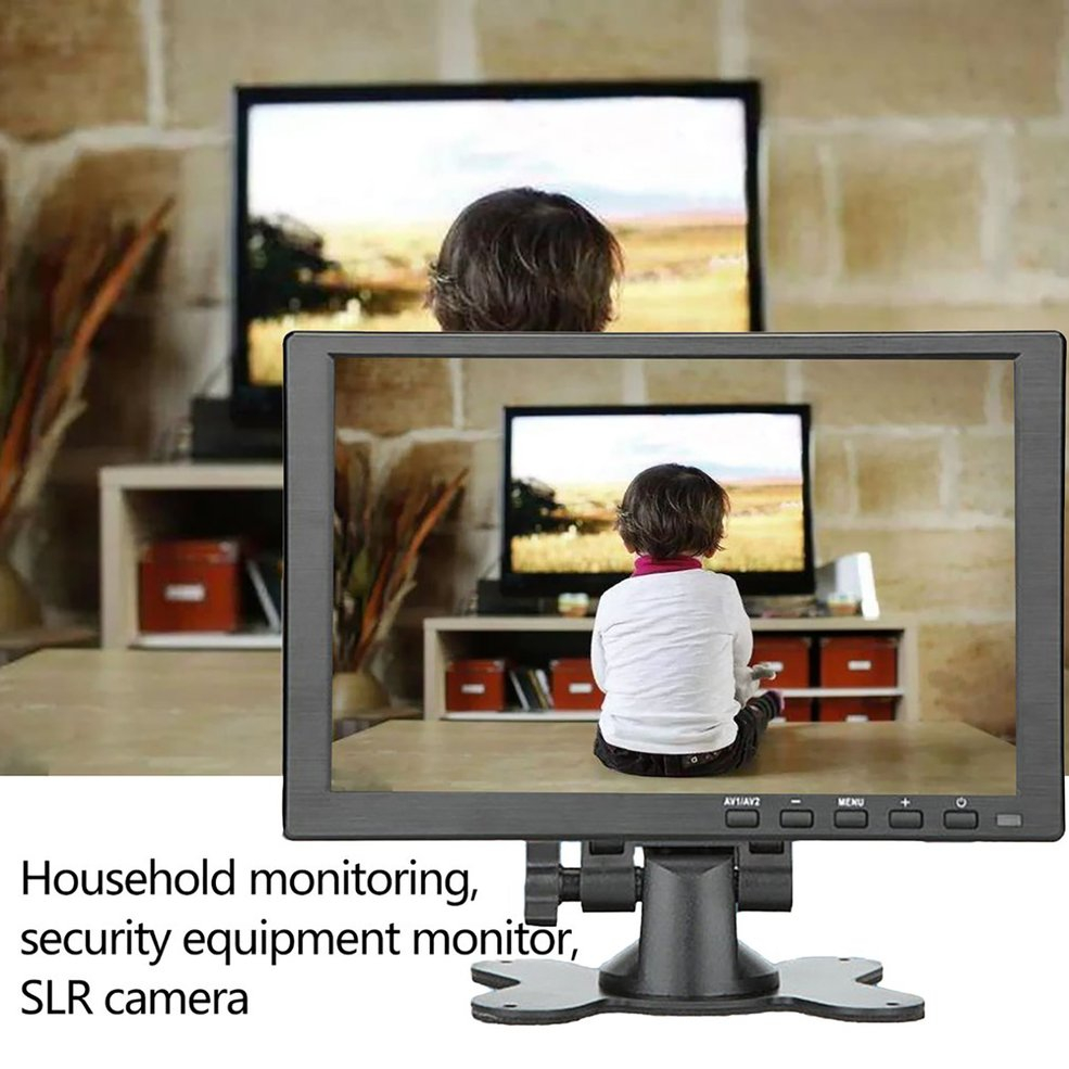 Foto 3 pulgar | Monitor Hdmi Compatible Con 1920 X 1080 Hd Ips Led De 10 Pulgadas - Venta Internacional.