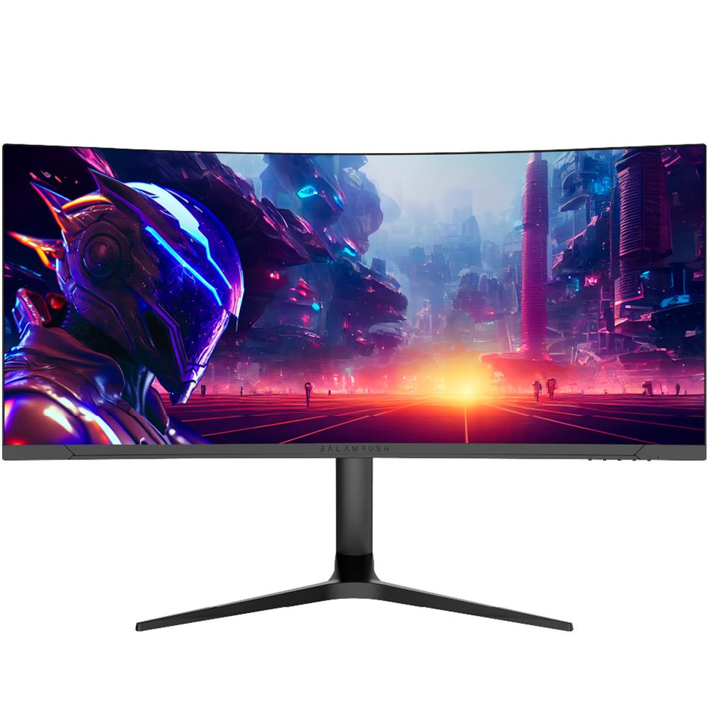 Foto 2 pulgar | Monitor Gamer Curvo 34 Balam Rush Extreme Earth MGX34C 1Ms 144Hz WQHD VA LED RGB HDMI BR-938655