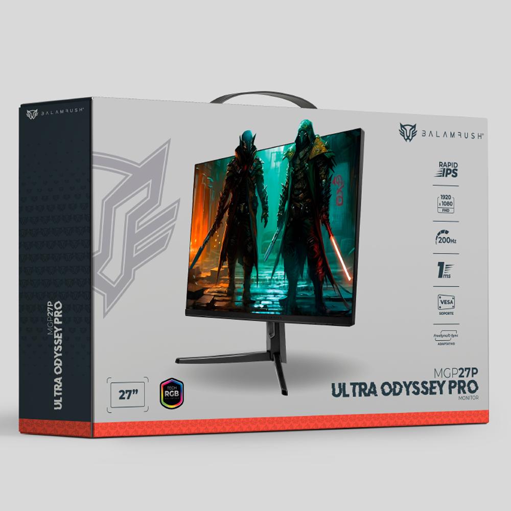 Foto 6 pulgar | Monitor Gamer 27" Balam Rush Ultra Odyssey Pro Mgp27p 1ms 200hz Full Hd Fast Ips Led Rgb Hdmi