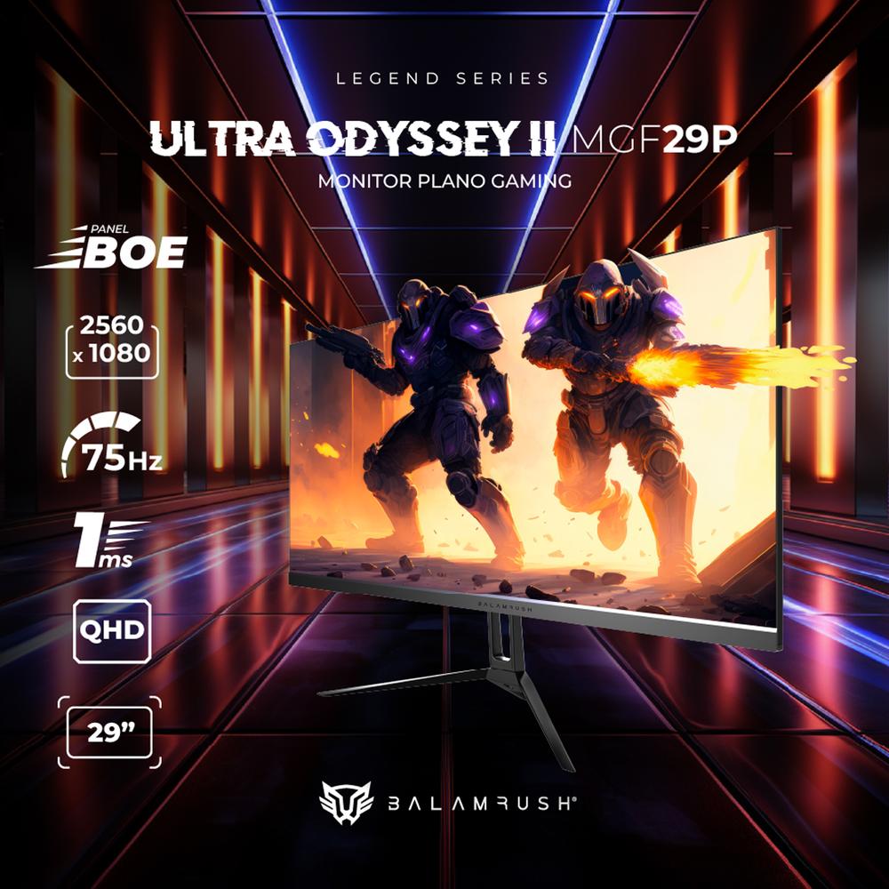 Foto 3 pulgar | Monitor Gamer 29 Balam Rush Ultra Odyssey Ii Mgf29p 1ms 75hz Ultra Wide Full Hd Boe Ads Led Rgb Usb-c Br-938648