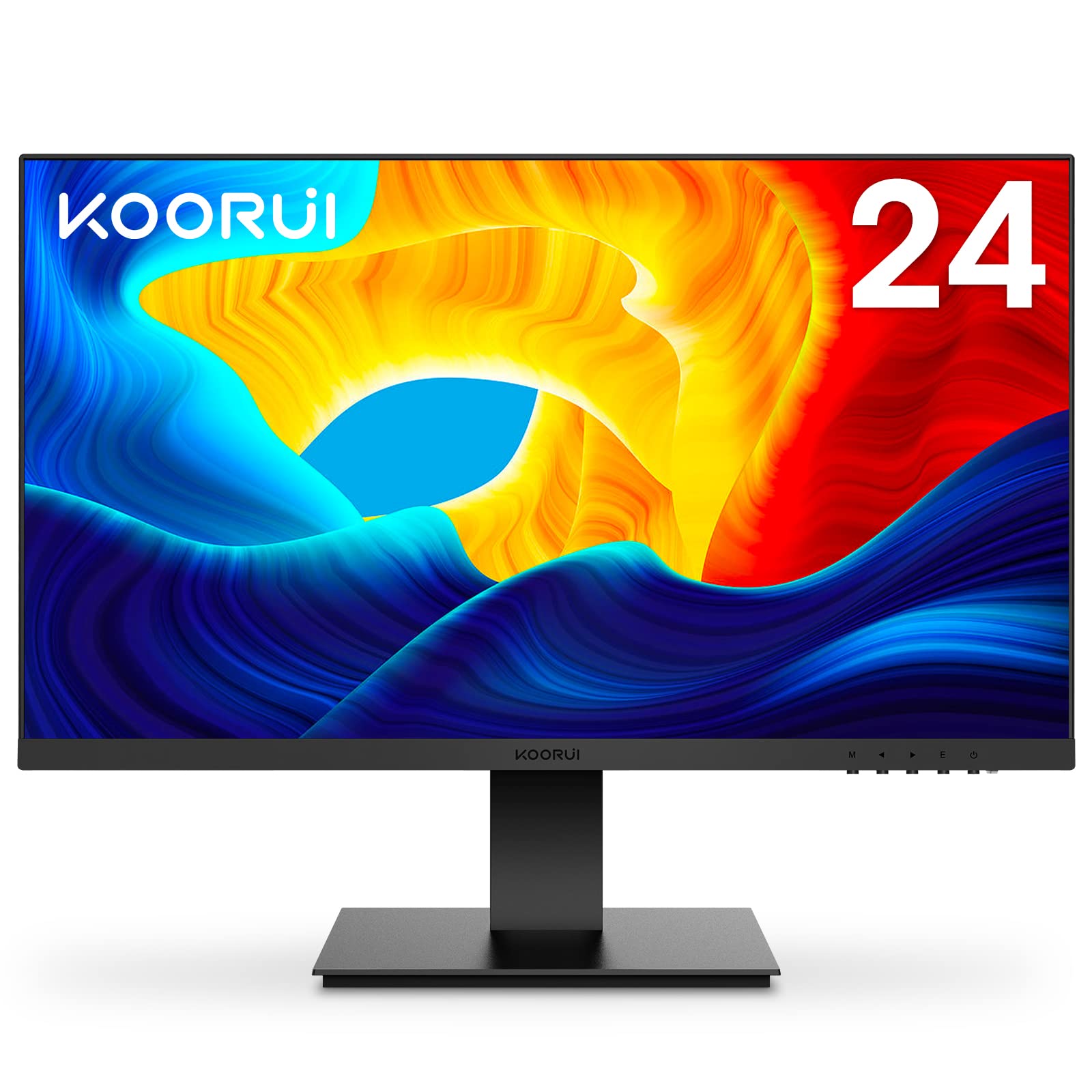 Foto 2 pulgar | Monitor de Ordenador Koorui 24'' Fhd 1920 x 1080 p Ips 75hz Negro - Venta Internacional