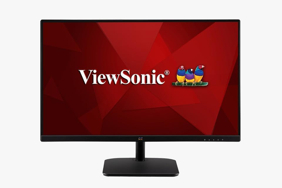 Monitor Viewsonic Va2435-h Led 24'' Full Hd 75hz Hdmi Negro