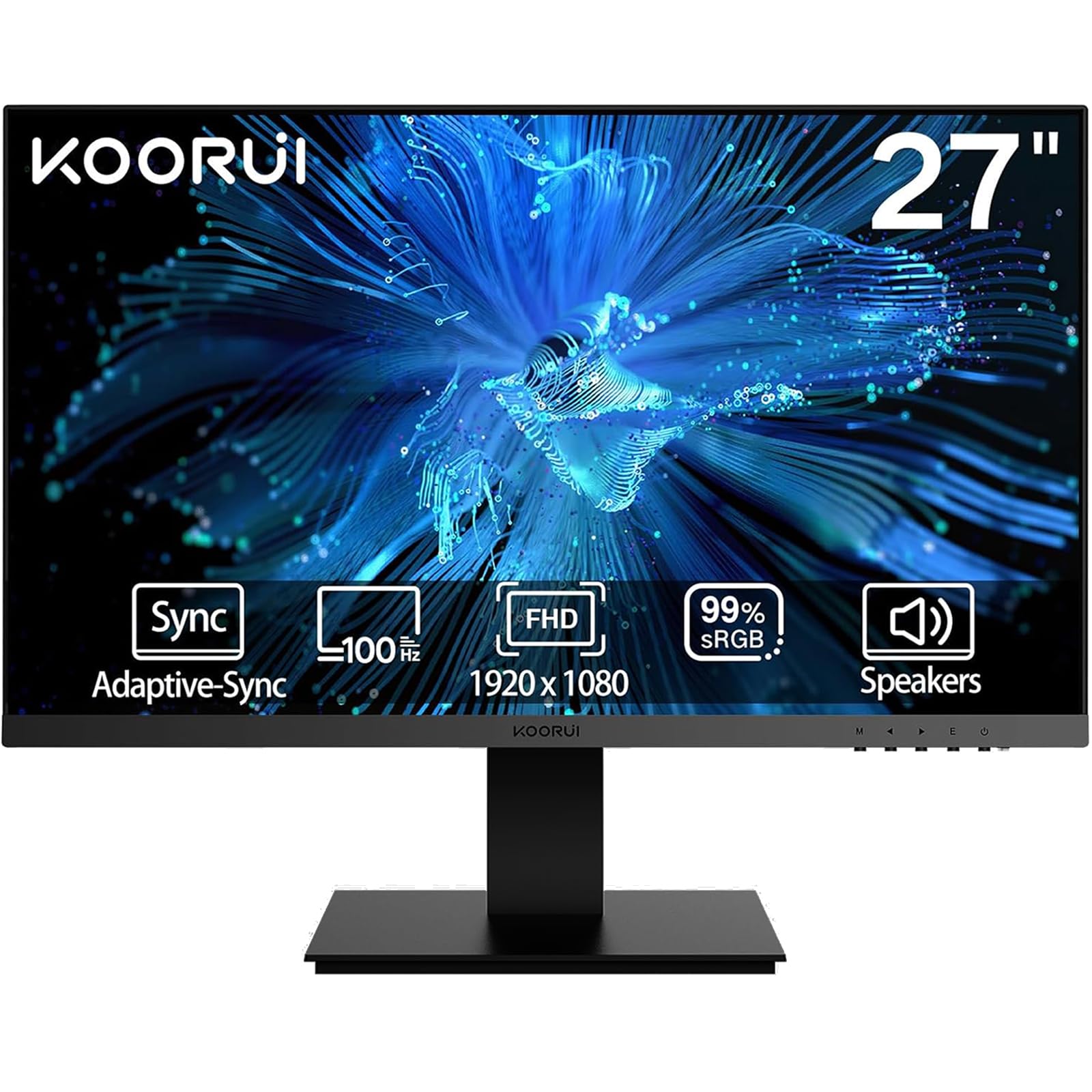 Foto 2 pulgar | Monitor de Ordenador Koorui 27'' FHD 1920x1080 100hz - Venta Internacional