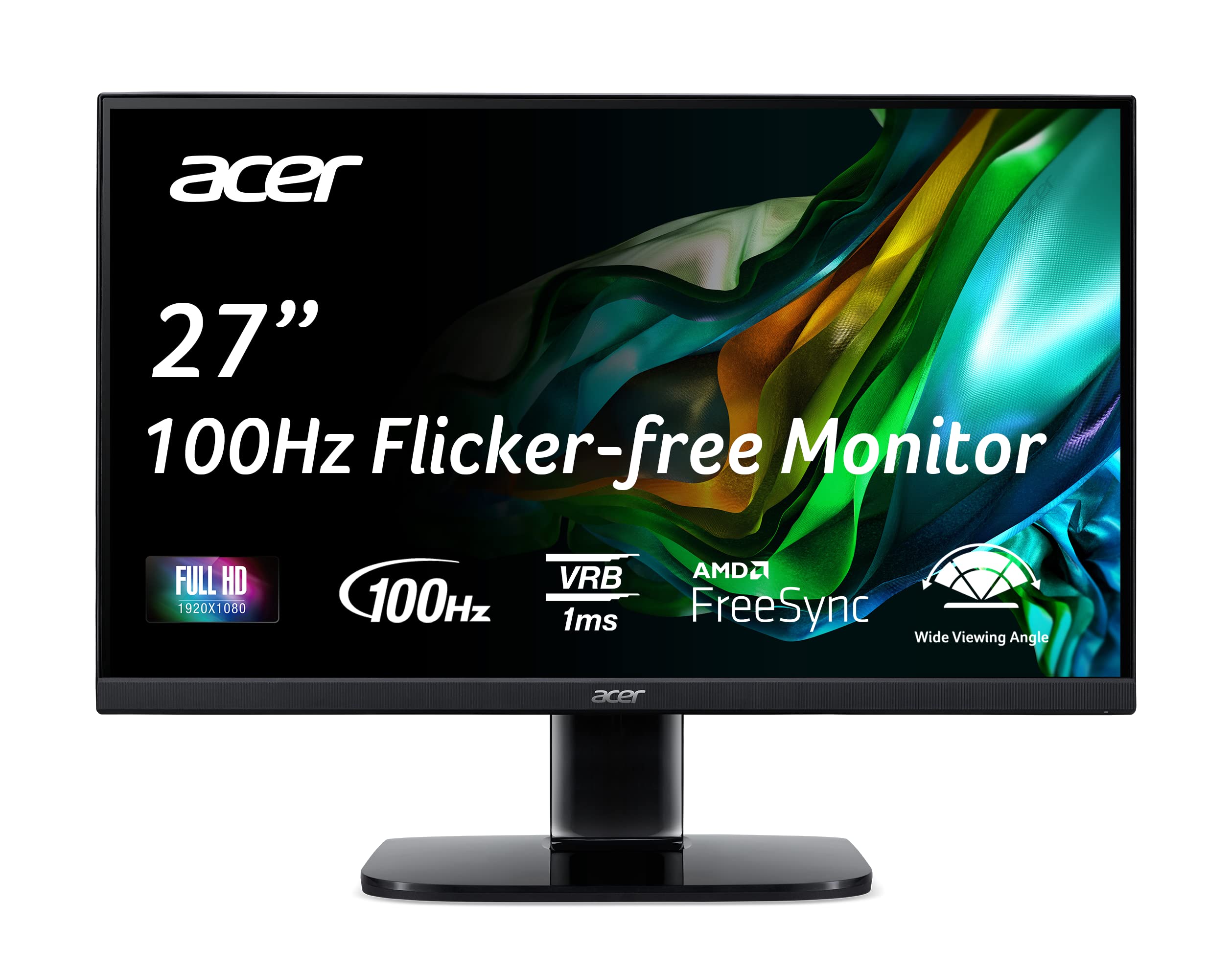 Foto 2 pulgar | Monitor Acer KB272 HBI 27 Full HD 1920 X 1080 para Videojuegos - Venta Internacional