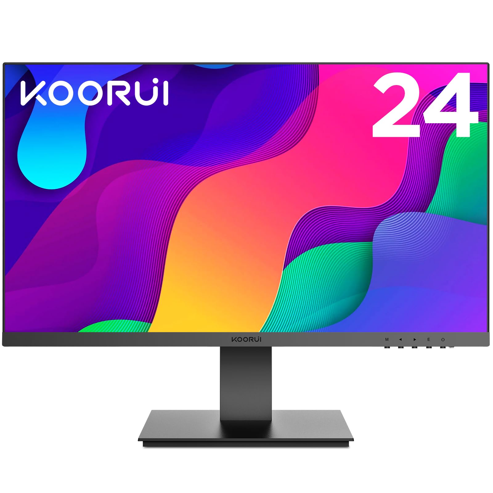 Foto 2 pulgar | Monitor de Ordenador Koorui 24'' Fhd 1920x1080p Ips 75hz Hdmi Vga - Venta Internacional