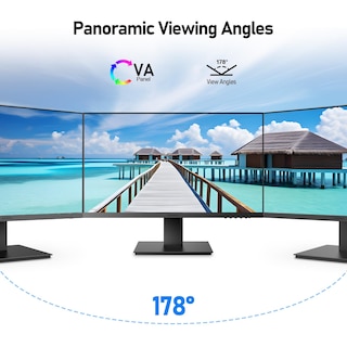 Foto 2 | Monitor para Videojuegos Koorui 24'' Fhd 1920x1080 100hz Negro - Venta Internacional