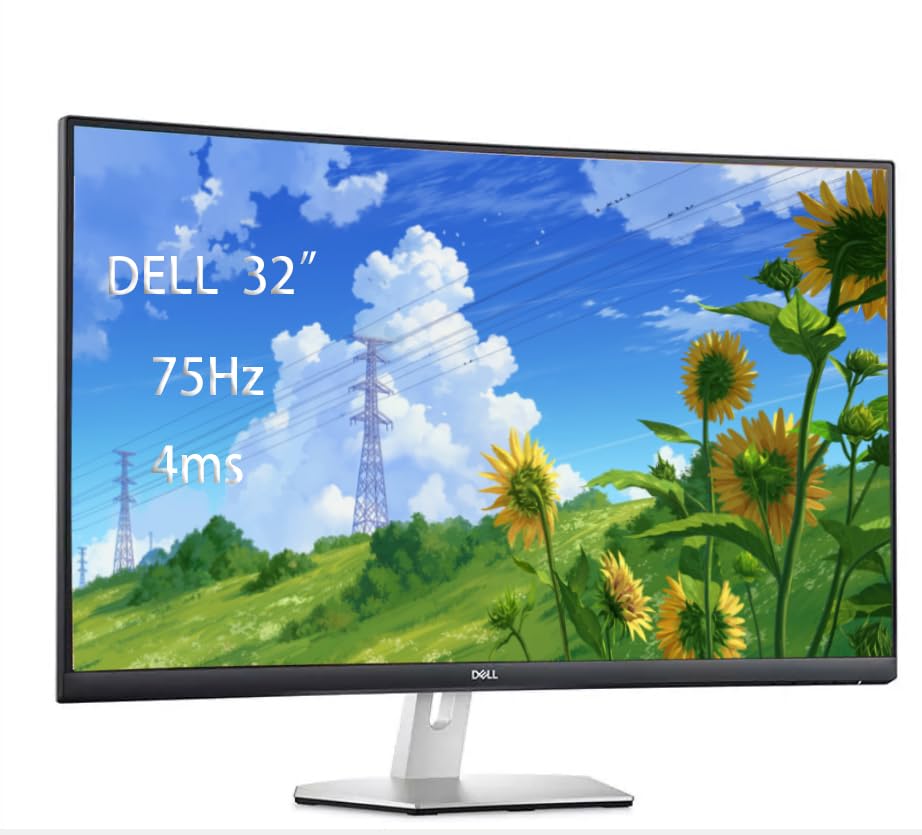 Foto 3 pulgar | Monitor Dell Serie S 32 Curved Gaming FHD 75 Hz 4 Ms Amd Freesync - Venta Internacional