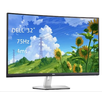 Foto 2 | Monitor Dell Serie S 32 Curved Gaming FHD 75 Hz 4 Ms Amd Freesync - Venta Internacional