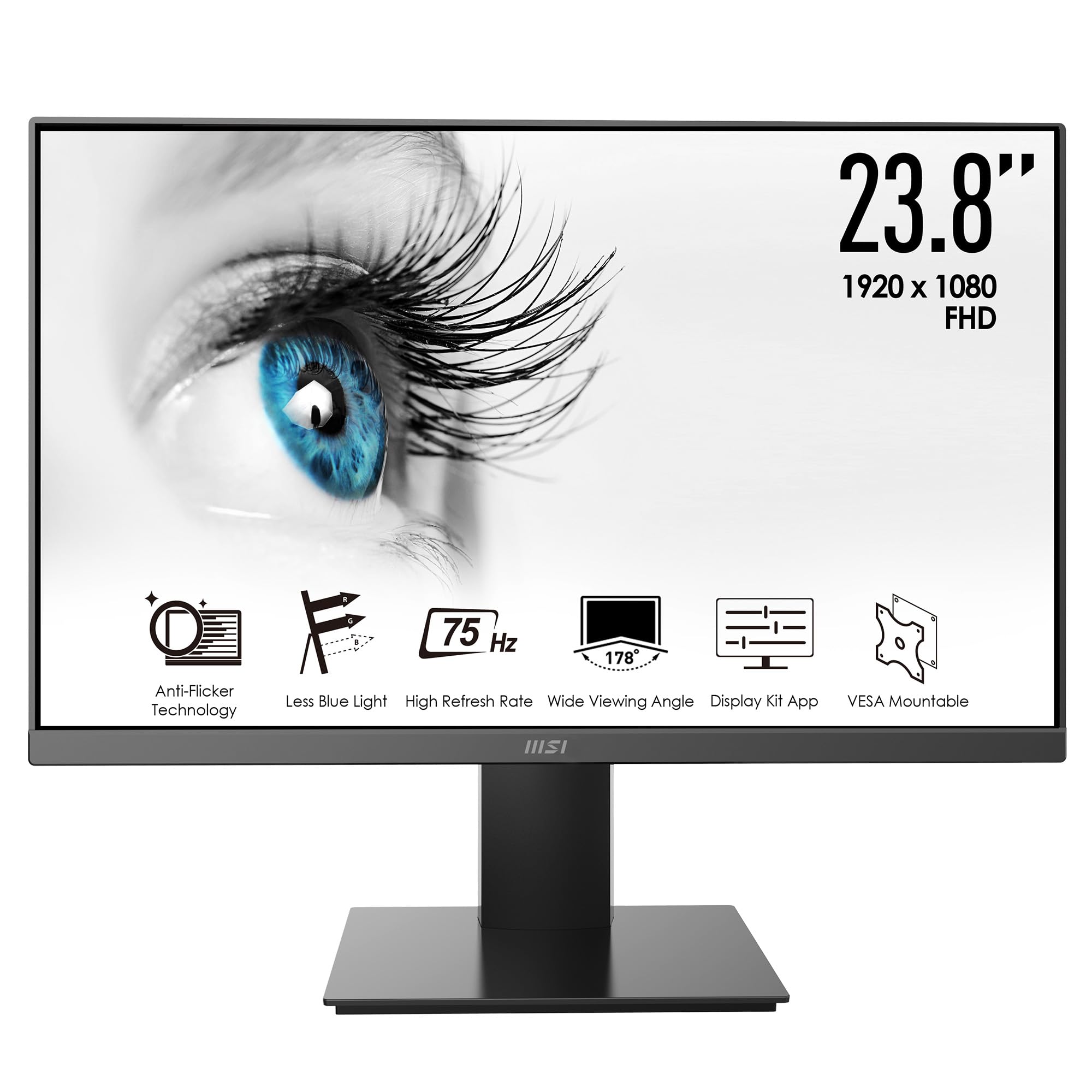 Foto 2 pulgar | Monitor Msi Pro Mp241x 24 Pulgadas Full Hd 1080p 75 Hz Hdmi/vga - Venta Internacional