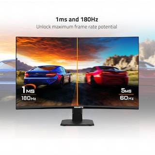 Foto 3 | Monitor Gigabyte Gs27fc De 27 Pulgadas, 180 Hz, 1080p Va 1500r - Venta Internacional.