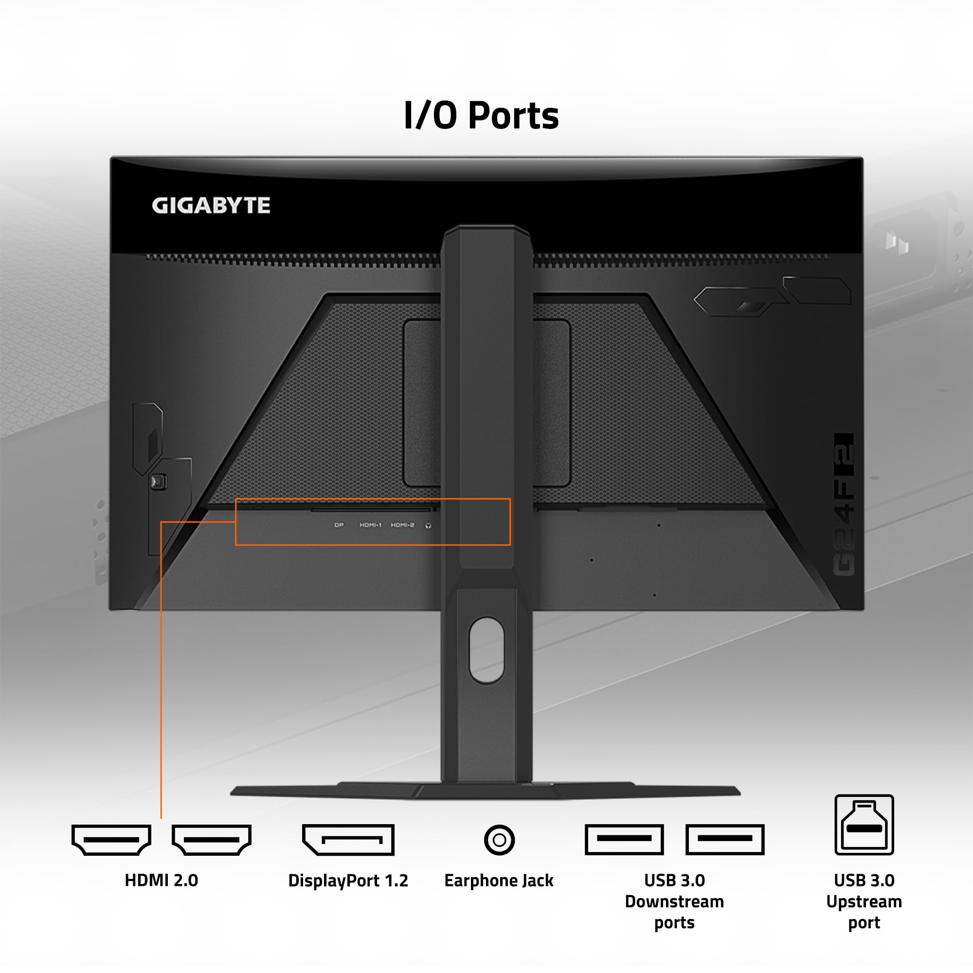 Foto 5 pulgar | Monitor Gigabyte G24f 2- 24 165 Hz/180 Hz oc 1080p 1920 X 1080 - Venta Internacional