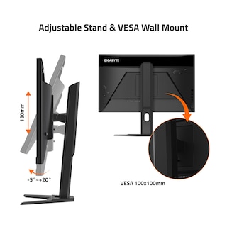 Foto 5 | Monitor Gigabyte G24f 2- 24 165 Hz/180 Hz oc 1080p 1920 X 1080 - Venta Internacional