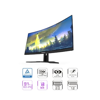 Foto 2 | Monitor Gigabyte G27fc Un Juego Curvo De 27 Pulgadas 165 Hz Y 1080p - Venta Internacional