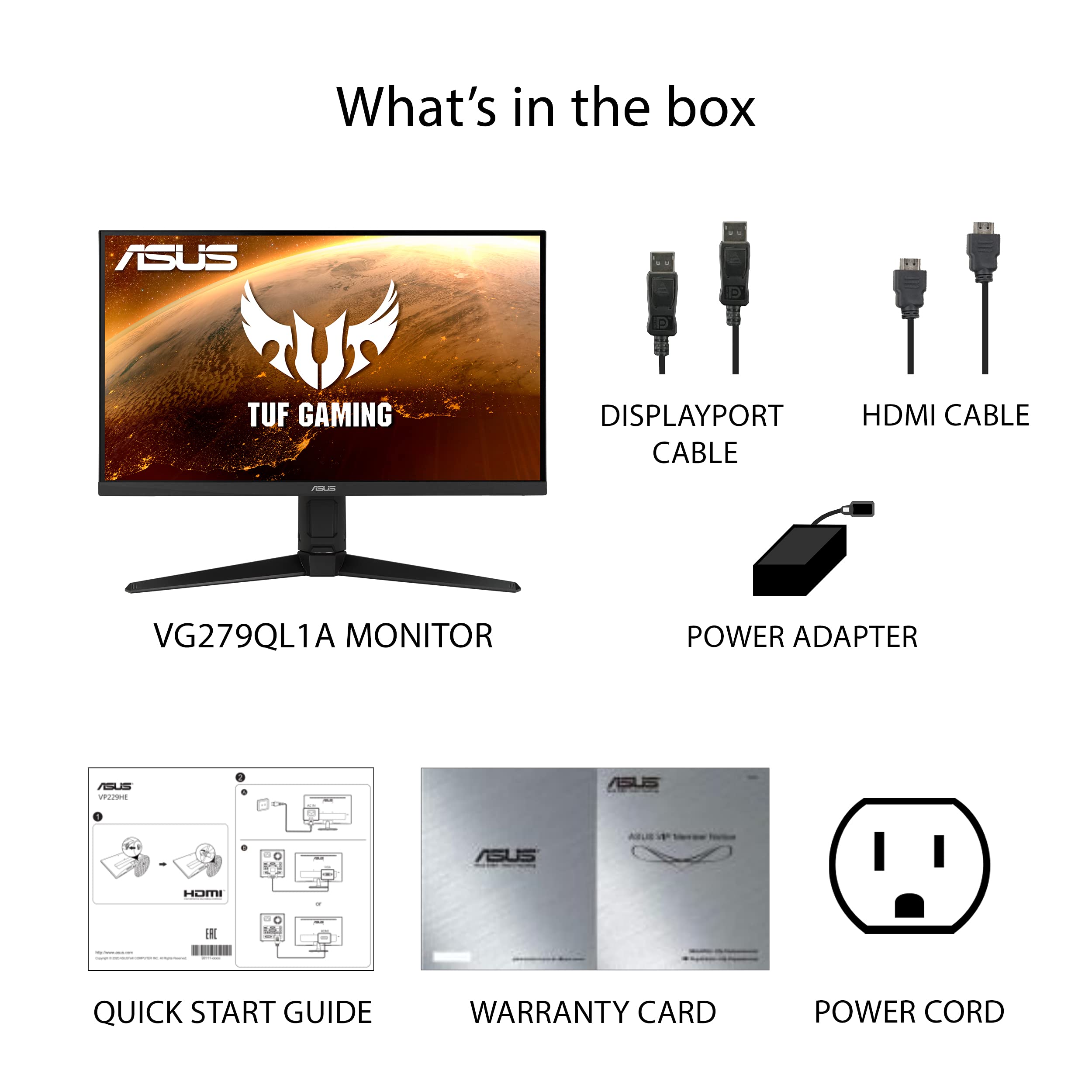 Foto 8 pulgar | Monitor Asus Tuf Gaming Vg279ql1a Ips De 27 Pulgadas y 165 Hz - Venta Internacional