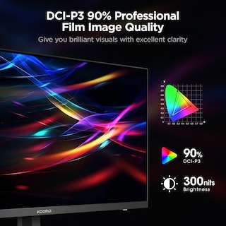 Foto 5 | Monitor para Juegos Koorui 2K QHD de 27 Pulgadas 2560 x 1440p 144 Hz 1 ms - Venta Internacional